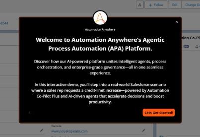 Agentic Process Automation System
